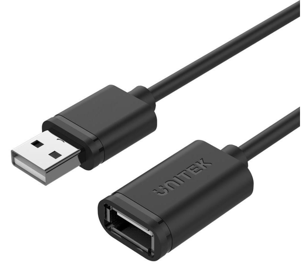 UNITEK Przedłużacz USB 2.0 AM-AF, 0.5m; Y-C447GBK - 672330 - zdjęcie 2